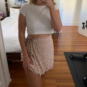 💋Flower Wrap Skirt